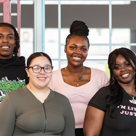  Image of students in Temple’s Cecil B. Moore Scholars Program.    